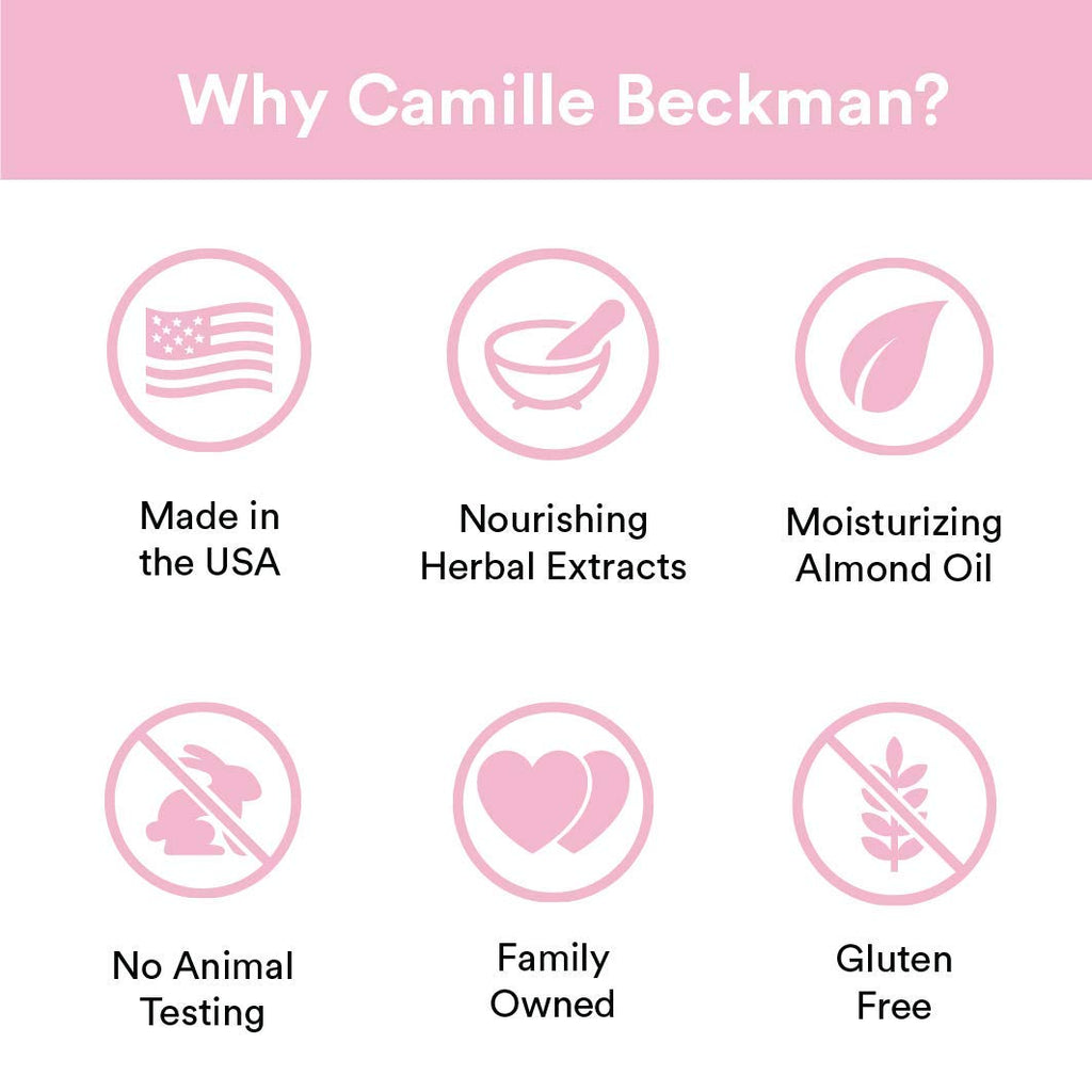 Camille Beckman Perfume Roll-On Camille – 0.3 oz | Alcohol-Free Fragrance