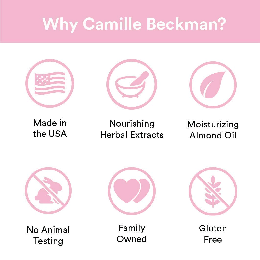 Camille Beckman Perfume Roll-On Camille – 0.3 oz | Alcohol-Free Fragrance