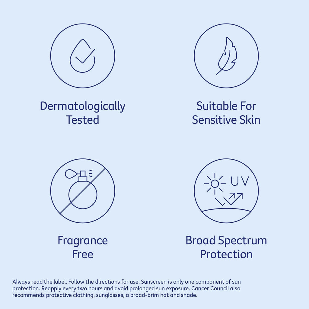Cancer Council SPF 50+ Day Wear Face Matte Invisible | 4hr Water-Resistant, 75ml