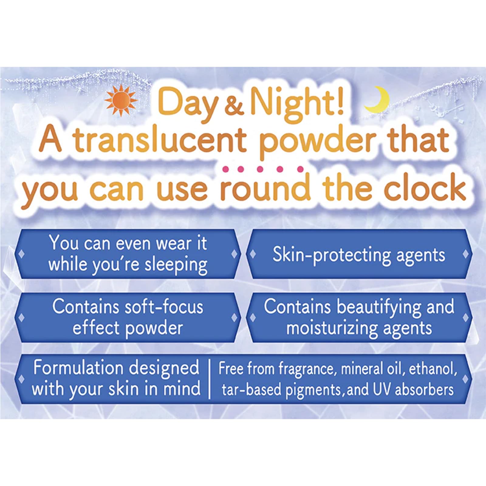 CANMAKE Secret Beauty Powder M01 Clear – Translucent Day & Night Powder