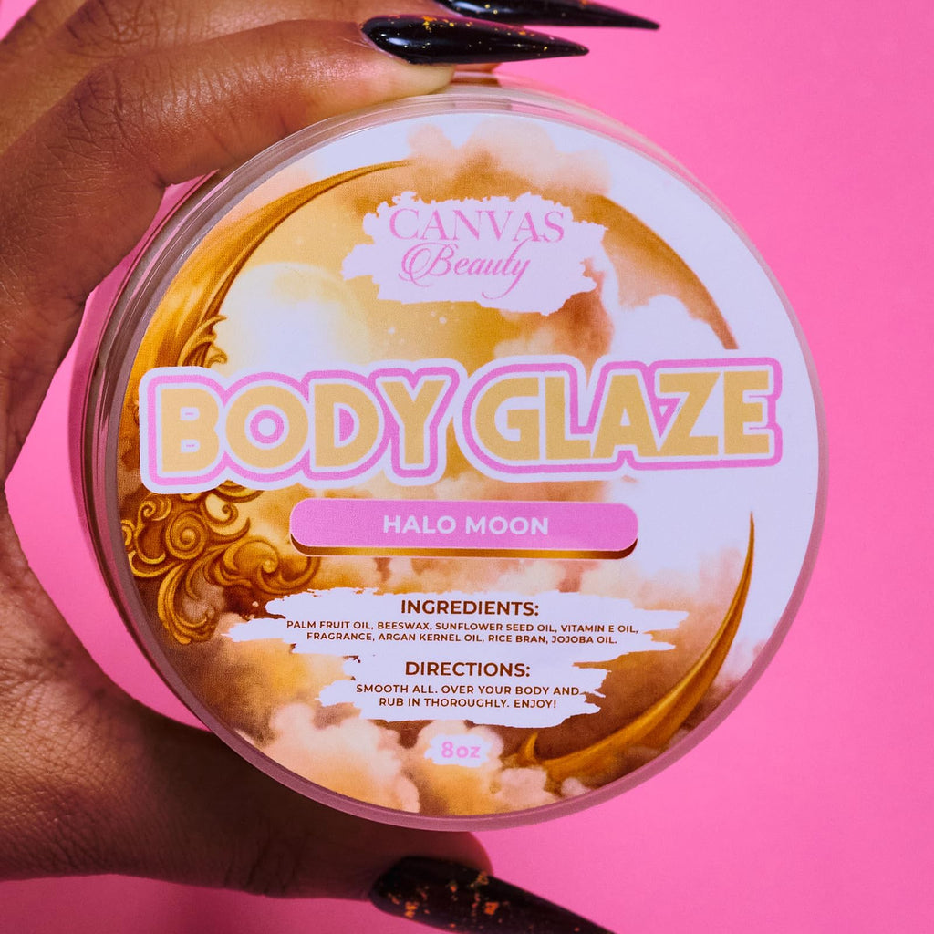 Canvas Beauty Body Glaze Halo Moon — Non-Greasy Hydration for Soft, Glowing Skin