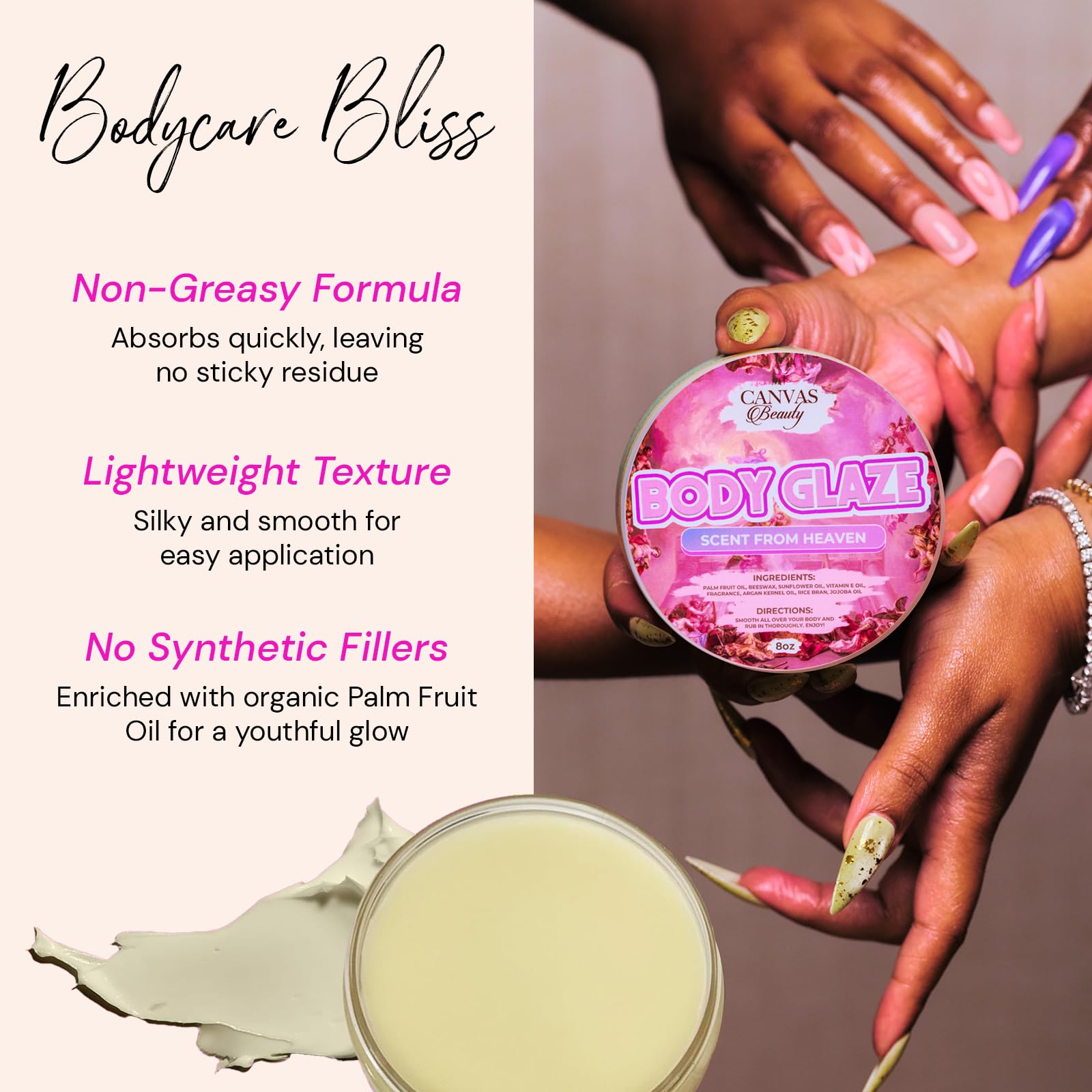 Canvas Beauty Body Glaze – Scent From Heaven: Cherries & Star Anise