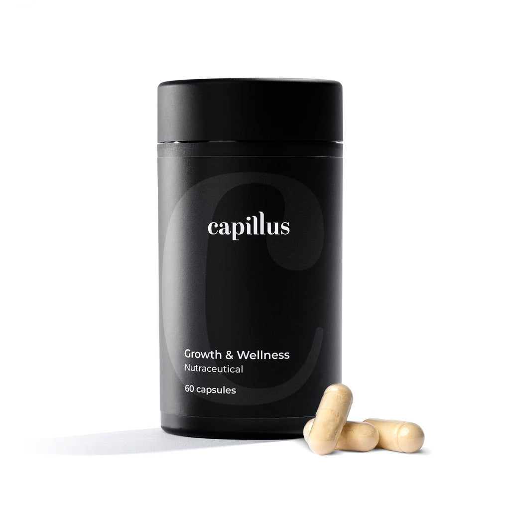 Capillus Hair Growth Vitamins for Women & Men – Biotin, Keratin & Cynatine HNS