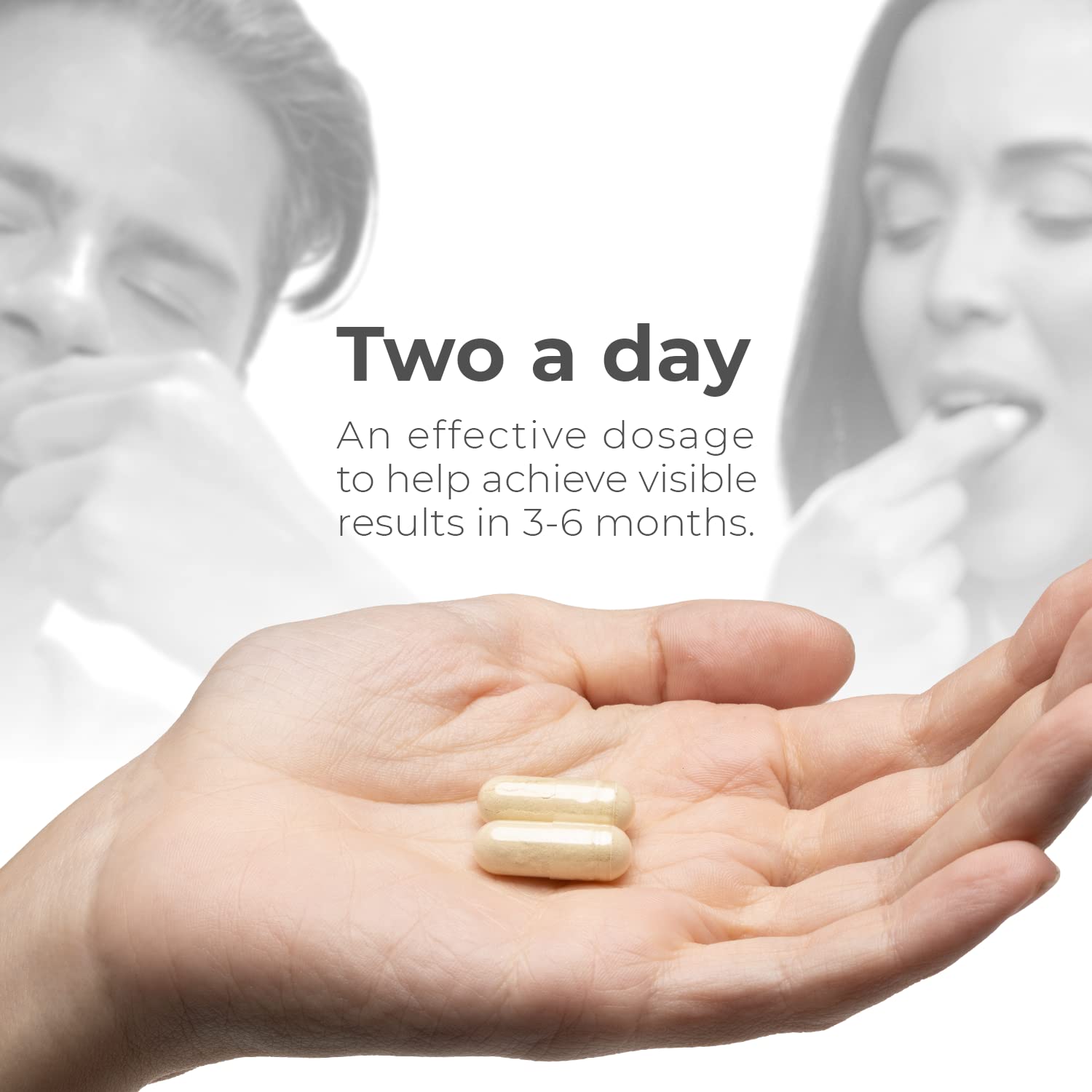 Capillus Hair Growth Vitamins for Women & Men – Biotin, Keratin & Cynatine HNS