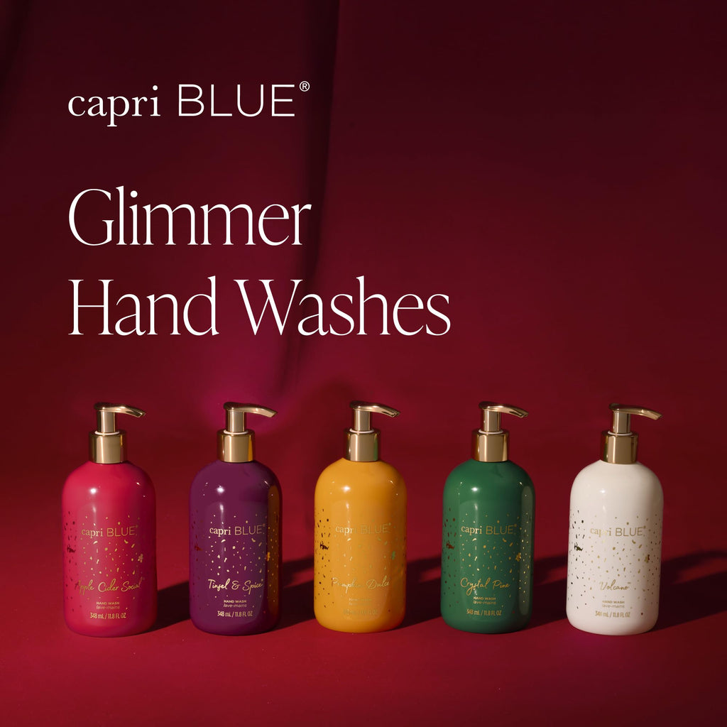 Capri Blue Pumpkin Dulce Hand Wash – Hydrating Liquid Soap with Pump (11.8 oz)