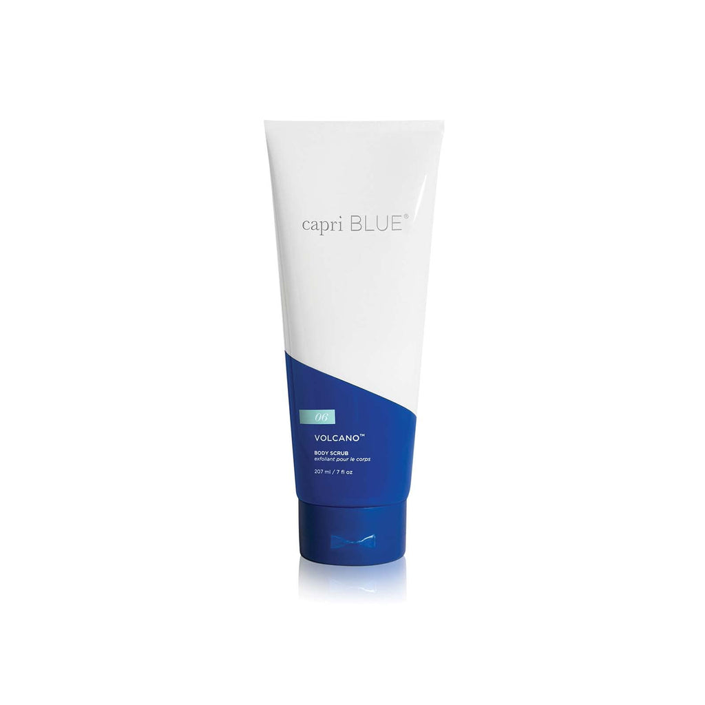 Capri Blue Volcano Body Scrub – Exfoliating Moisturizer with Tropical Fruit & Sugared Citrus (7 fl oz)