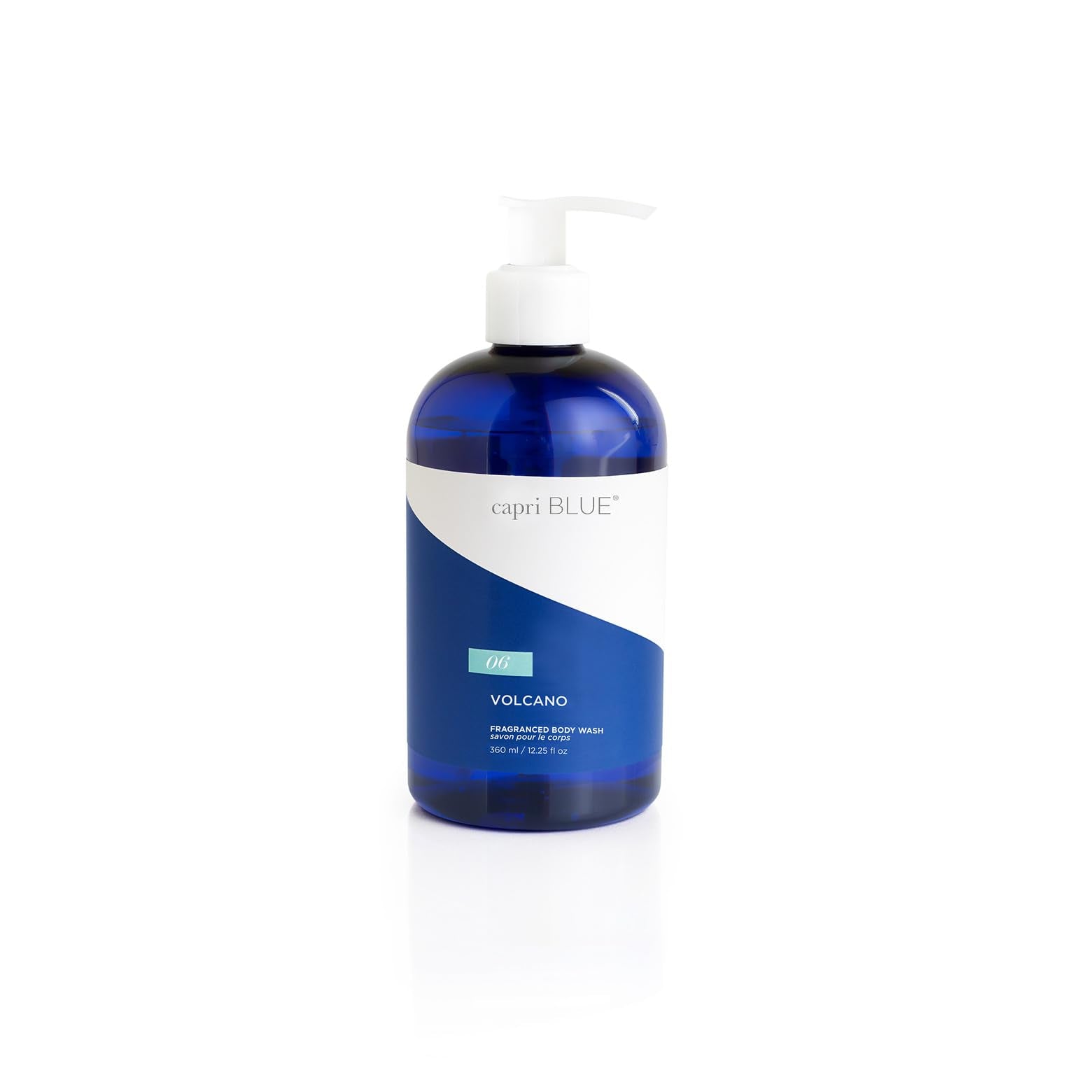 Capri Blue Volcano Body Wash – Citrus and Sugar Scented Hydrating Liquid Soap (12 oz) | Vegan, Cruelty-Free