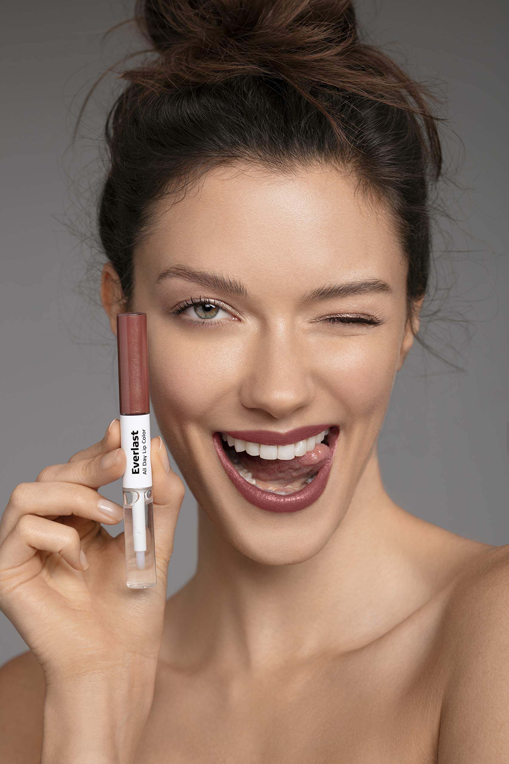 Careline Everlast Lip Color #706 Milk Chocolate – 2-Step Lip Color with Gloss Finish
