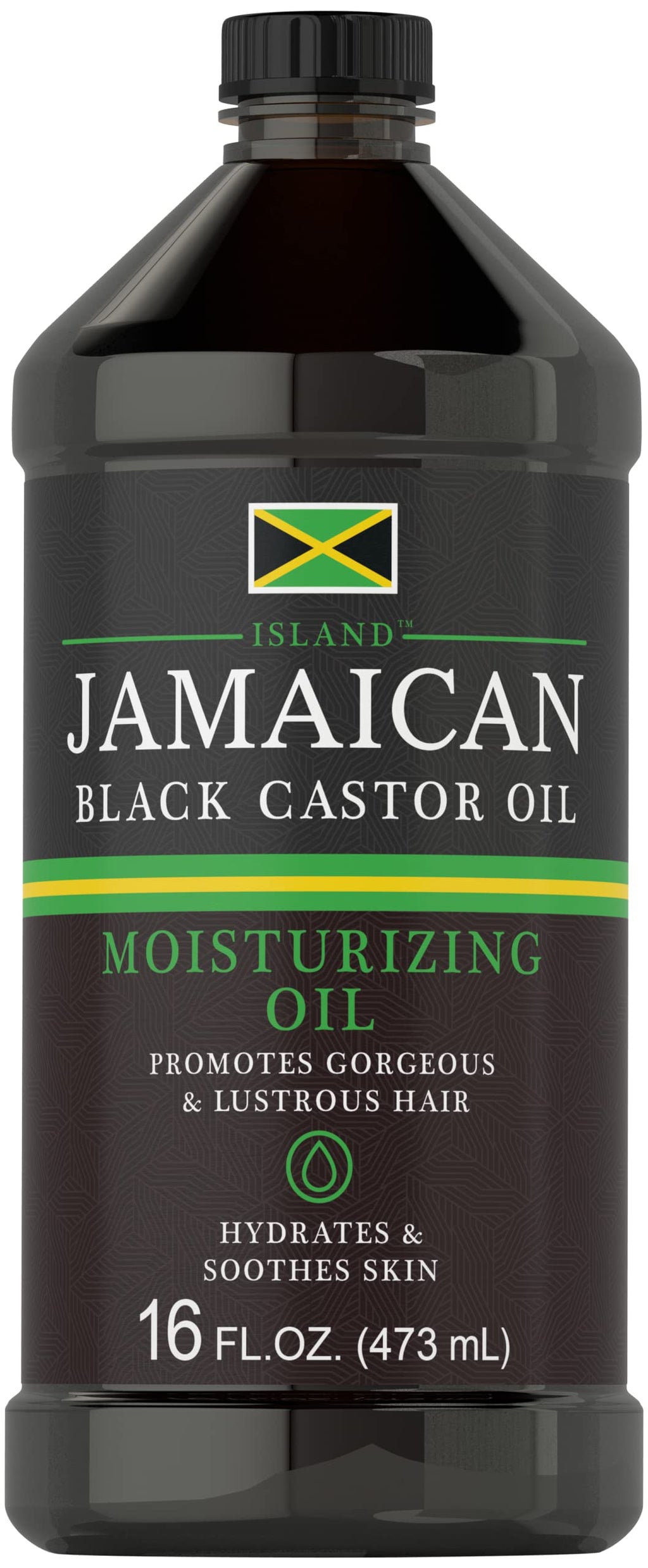 Carlyle Jamaican Black Castor Oil 16oz – Nourish Hair, Skin & Nails | All Natural, Hypoallergenic