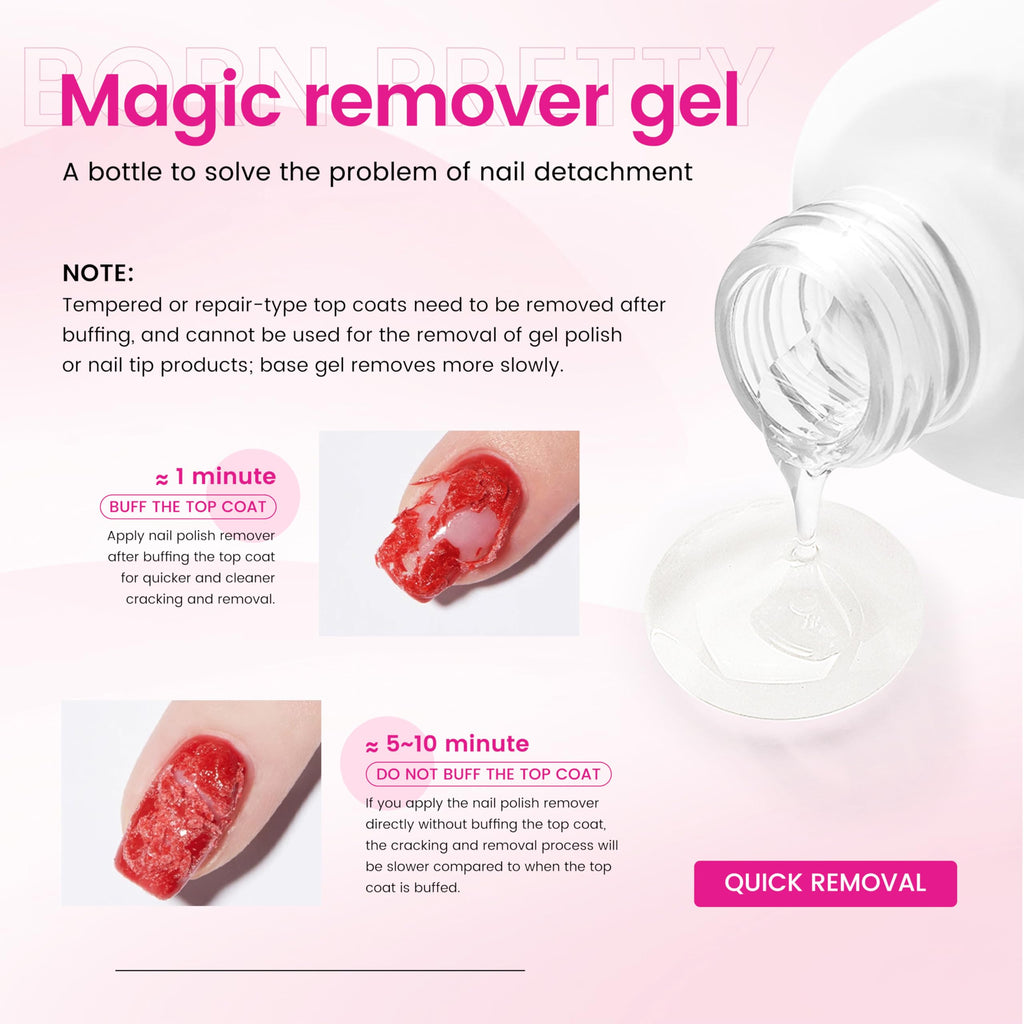 CARMEIN Gel Nail Polish Remover – 12-Pack, 15ml, Paraben-Free, Professional-Grade