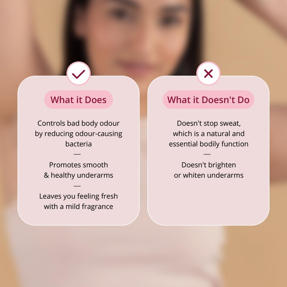Carmesi Natural Deodorant Roll On - Floral Sunset | 95% Natural, Aluminum-Free & Alcohol-Free for Women | Pack of 2
