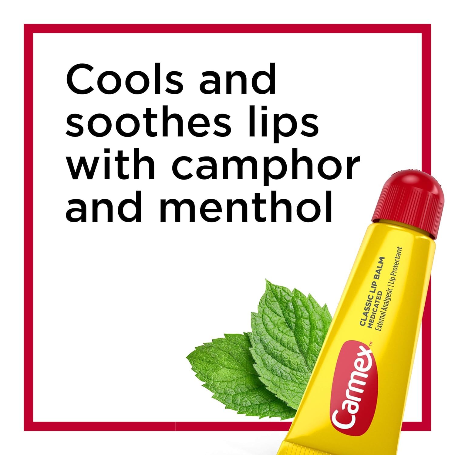 Carmex Classic Lip Balm Medicated 0.35 oz | Pack of 9