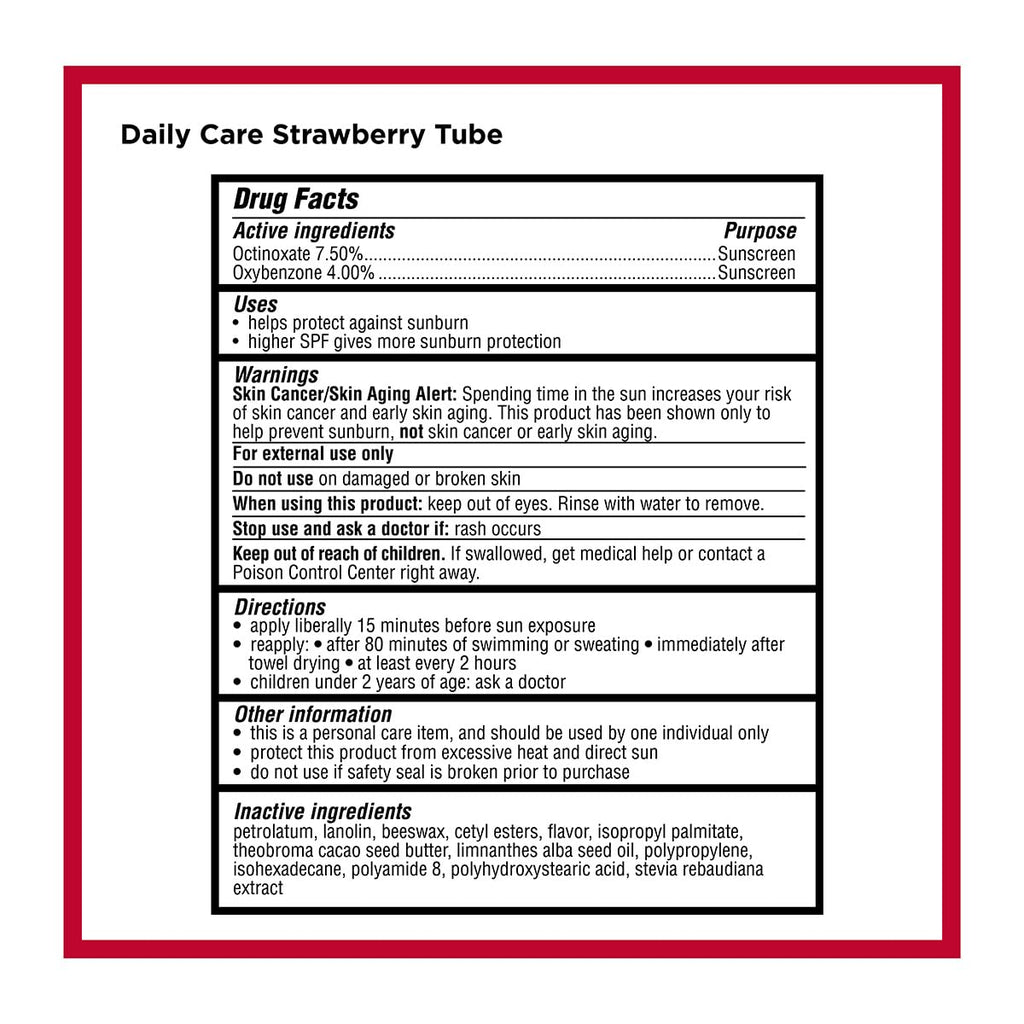 Carmex Daily Care Moisturizing Lip Balm Pack SPF 15 – Strawberry & Cupcake Batter (9 Count) | Cruelty-Free Lip Care