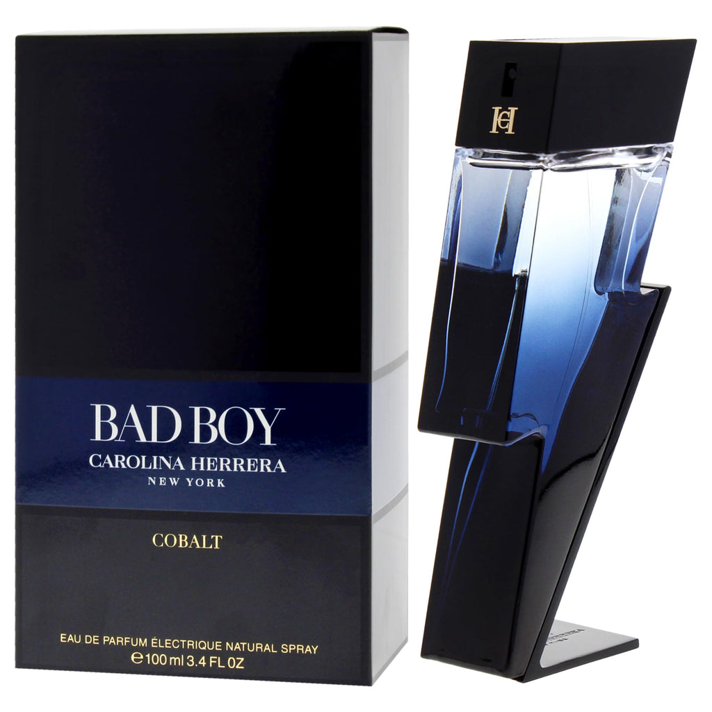 Carolina Herrera Bad Boy Cobalt Eau de Parfum for Men – 3.4 oz