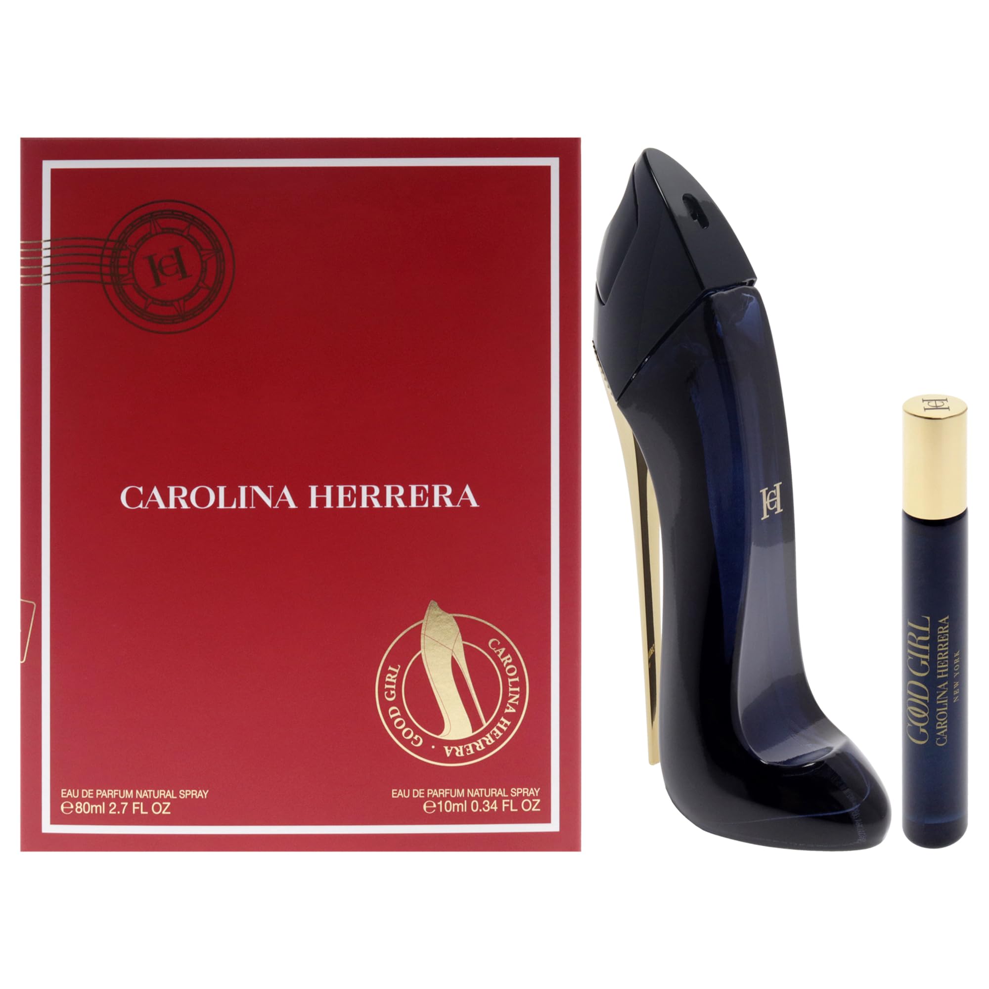 Carolina Herrera Good Girl Gift Set for Women – EDP 2.7 oz + 0.34 oz