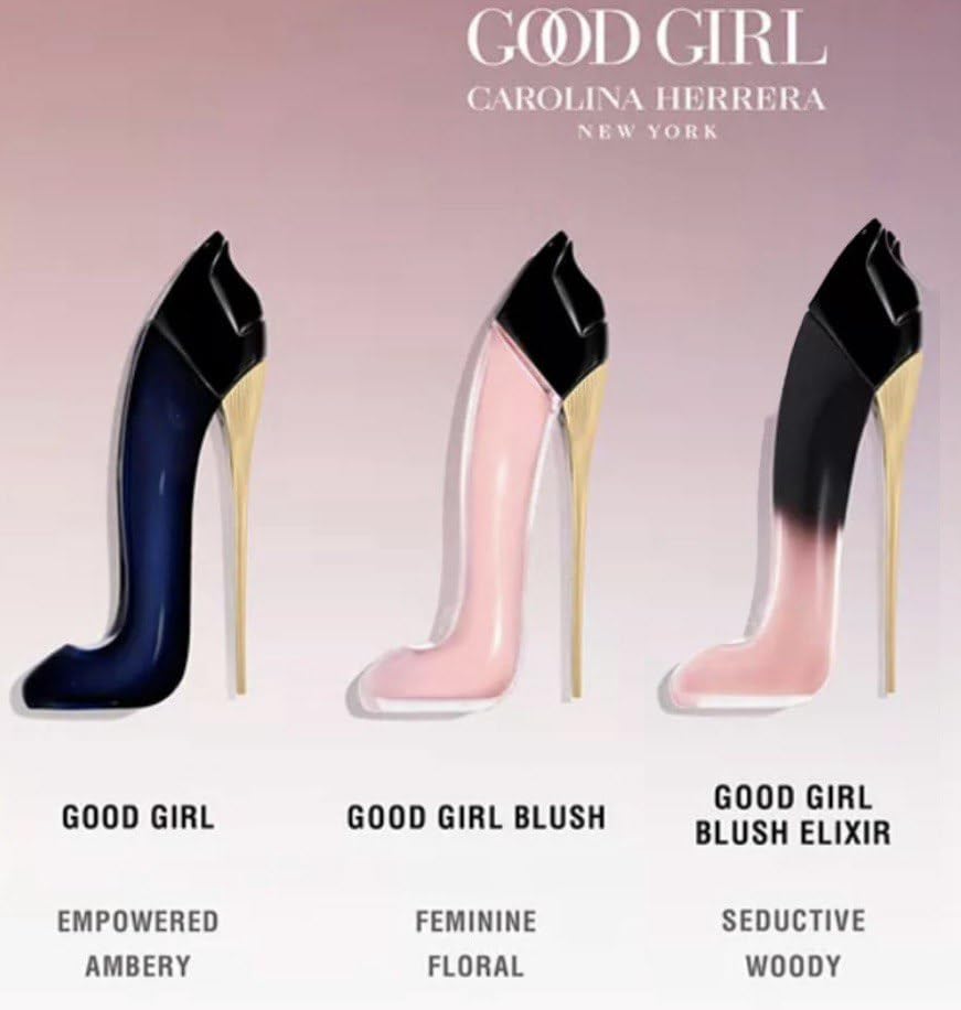 Carolina Herrera Good Girl Gift Set (3 X 0.24 Oz) – Floral Mini Fragrance Trio