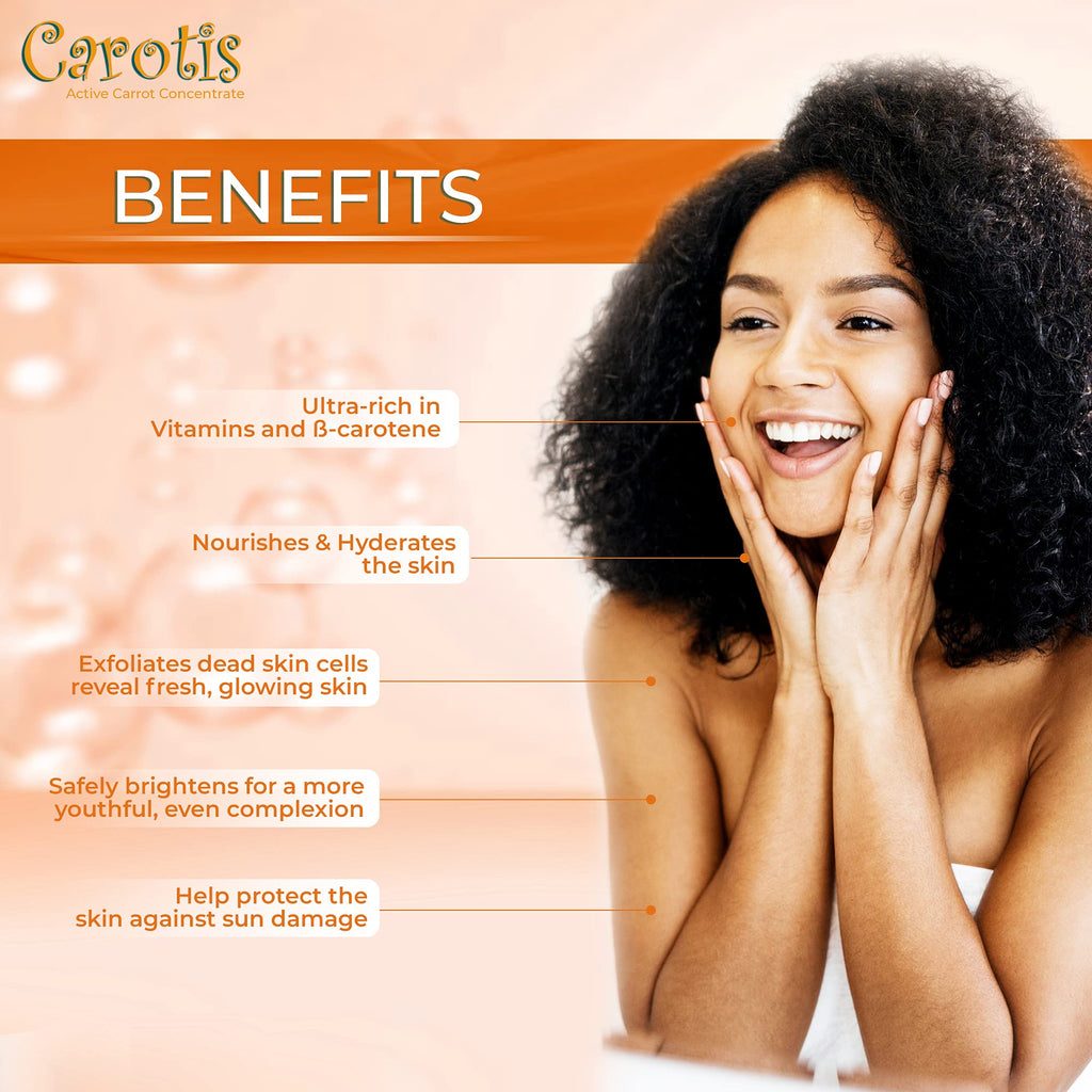 CAROTÏS Exfoliating Soap 200g – Pack of 2, Vitamin A & Carrot Oil for Radiant Skin