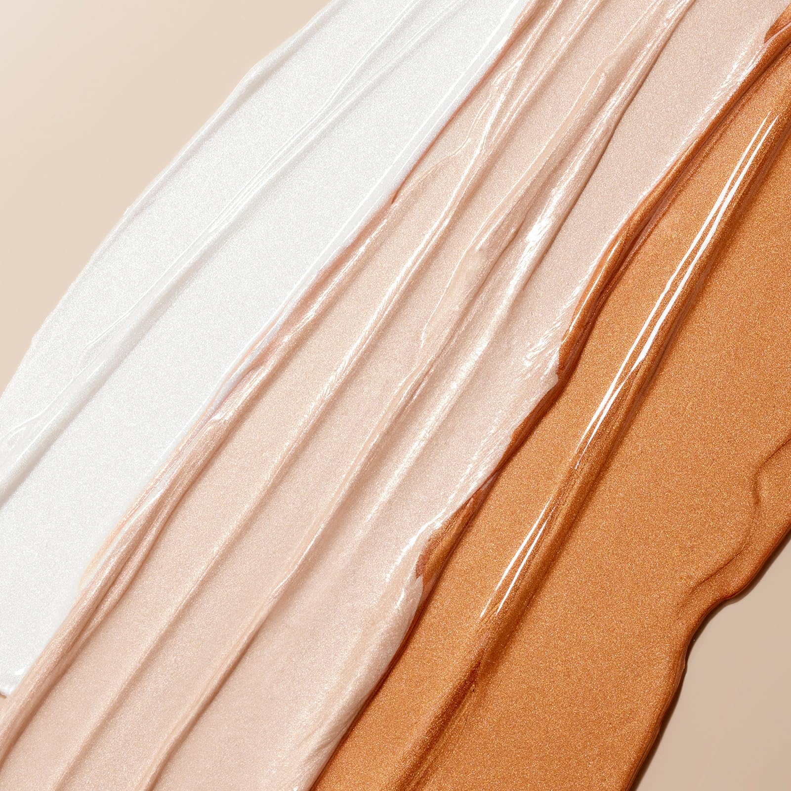 CARSLAN 3D Liquid Highlighter – Dewy Glow, Lightweight Illuminator (Silver Crystal)