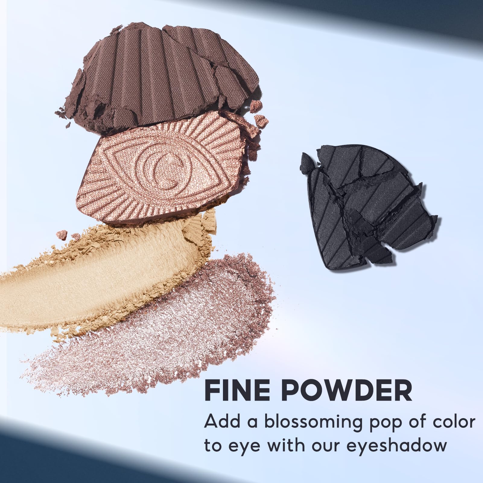 CARSLAN Eyeshadow Palette – Smoky Brown (05) Matte & Shimmer Nude Shades for Daily Looks