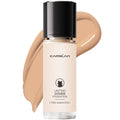 CARSLAN Lasting Cover Foundation | 24H Matte Full Coverage, Oil-Free, Waterproof (M01)