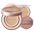 CARSLAN Moisture Air Cushion Cream Foundation – Hyaluronic Hydration, Full Dewy Coverage (P01 Fair Pink) for Dry Skin
