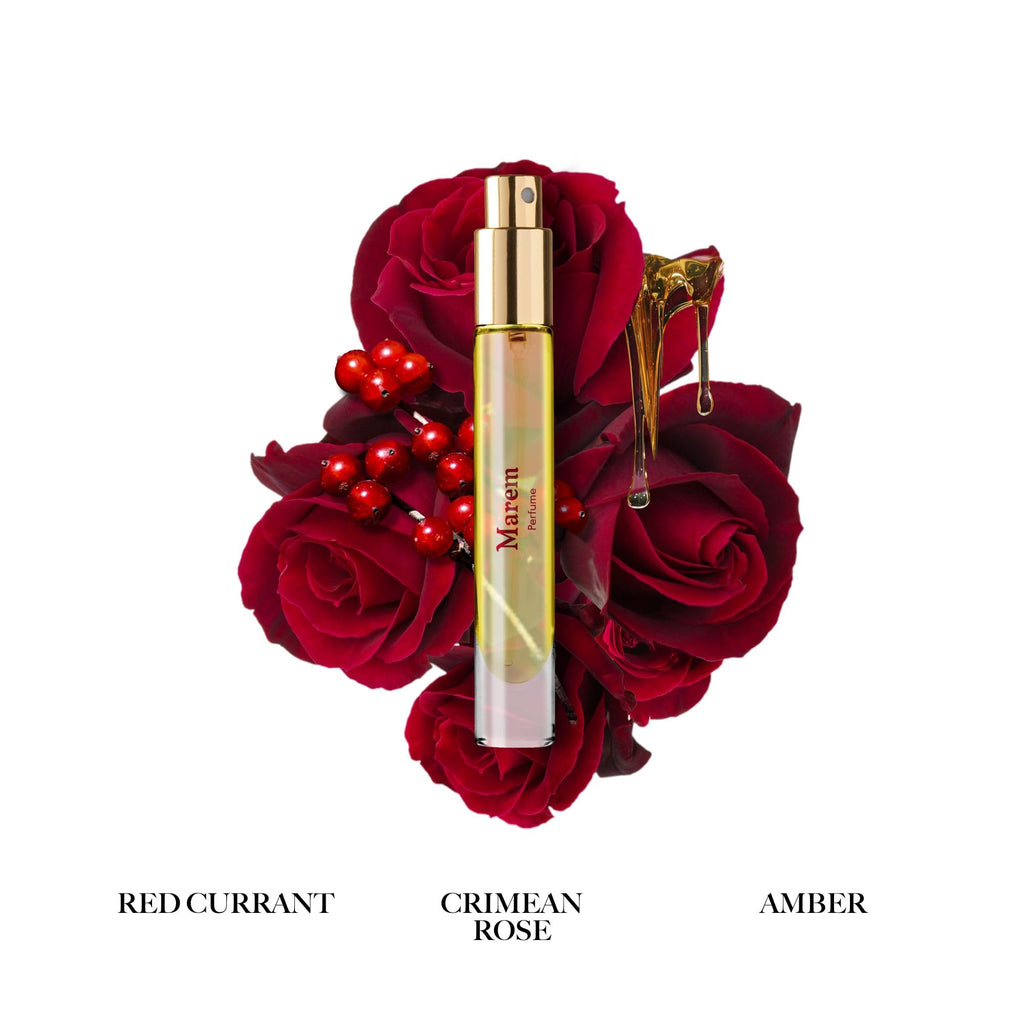 Caswell-Massey Marem Perfume Spray – Floral Rose, Eucalyptus & Neroli, 0.25 oz