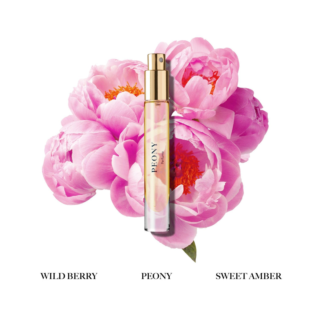 Caswell-Massey Peony Perfume Spray – Travel-Size Floral Scent with Wild Berry & Amber | Made in USA