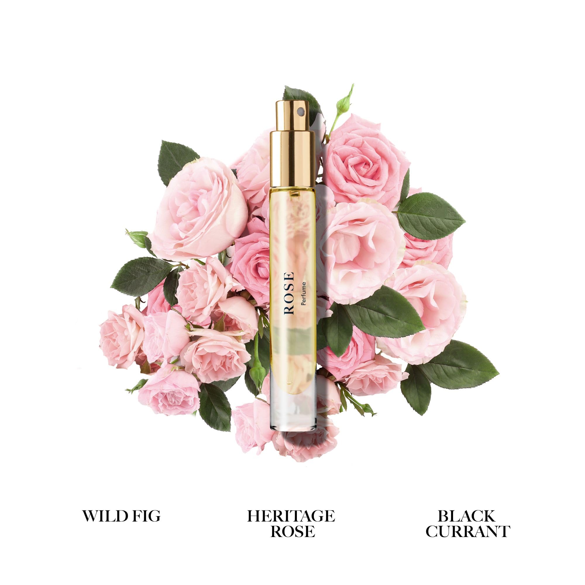 Caswell-Massey Rose Perfume Spray – 0.25 oz | Made in USA