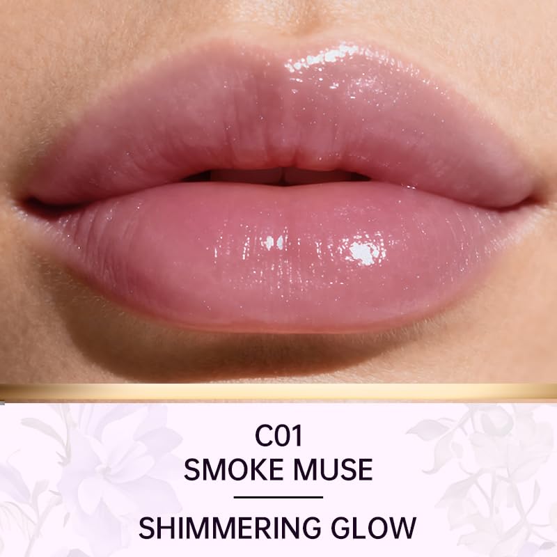 Catkin Tinted Lip Balm with Colorful Serum Core — 2-in-1 Red Lip Gloss with Jojoba & Hyaluronic Acid