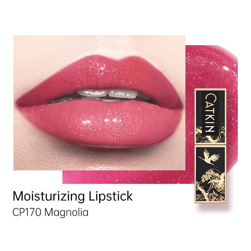 Catkin Moist Lipstick 170 – Hydrating Matte Color with Vitamin E & Avocado Oil