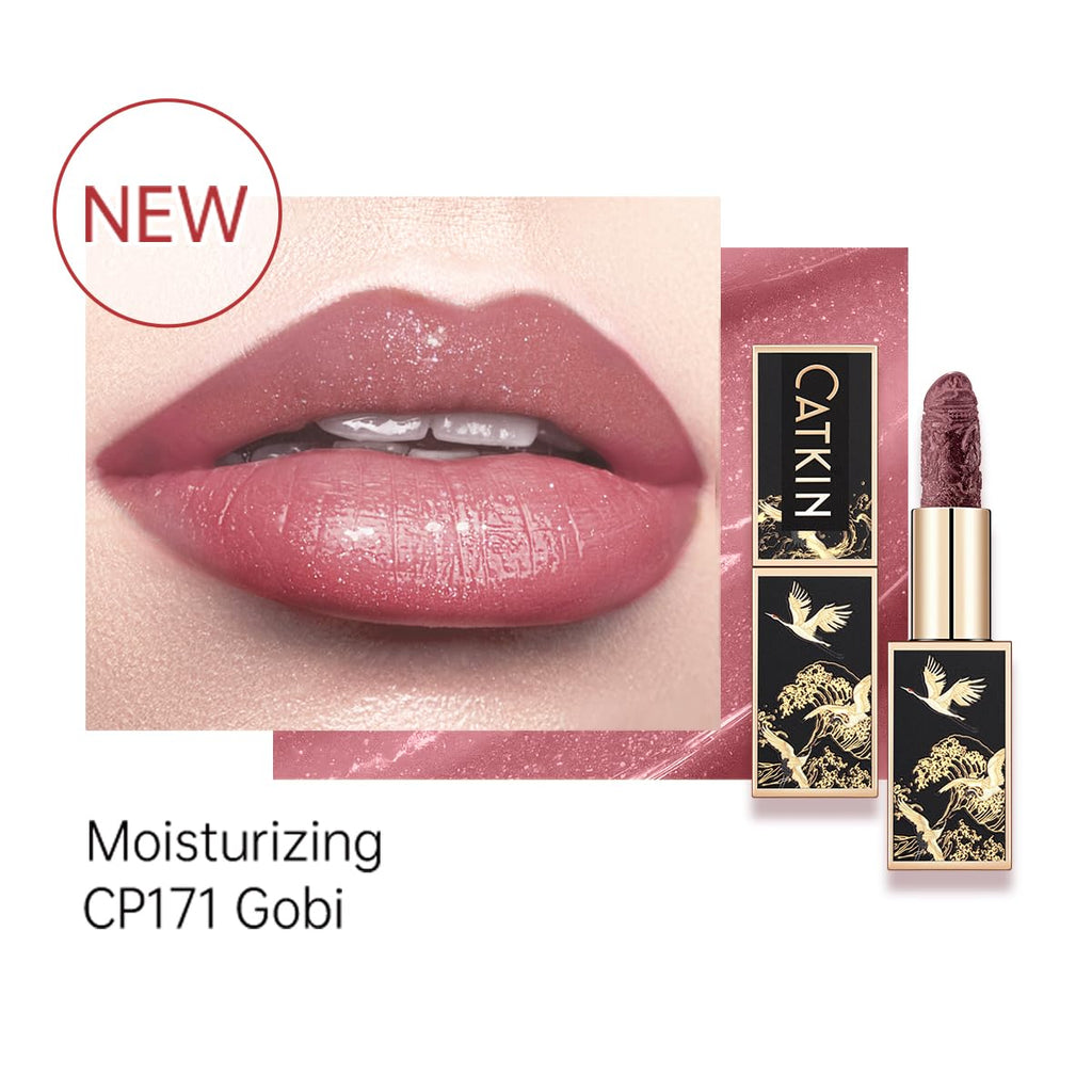 Catkin Moist Lipstick 171 – Hydrating High-Impact Color with Vitamin E & Avocado Oil