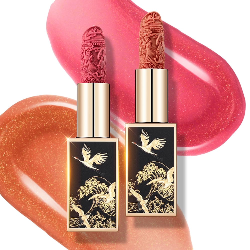 Catkin Moist Lipstick – Hydrating Color, Vitamin E & Avocado Oil (2pcs 06)