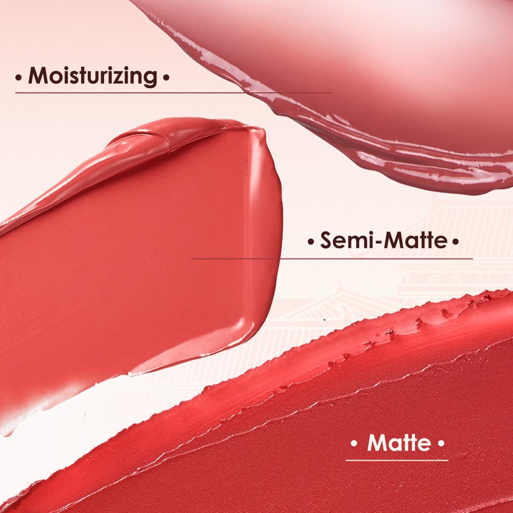 Catkin Moist Lipstick – Hydrating Matte Lip Color with Vitamin E & Avocado Oil
