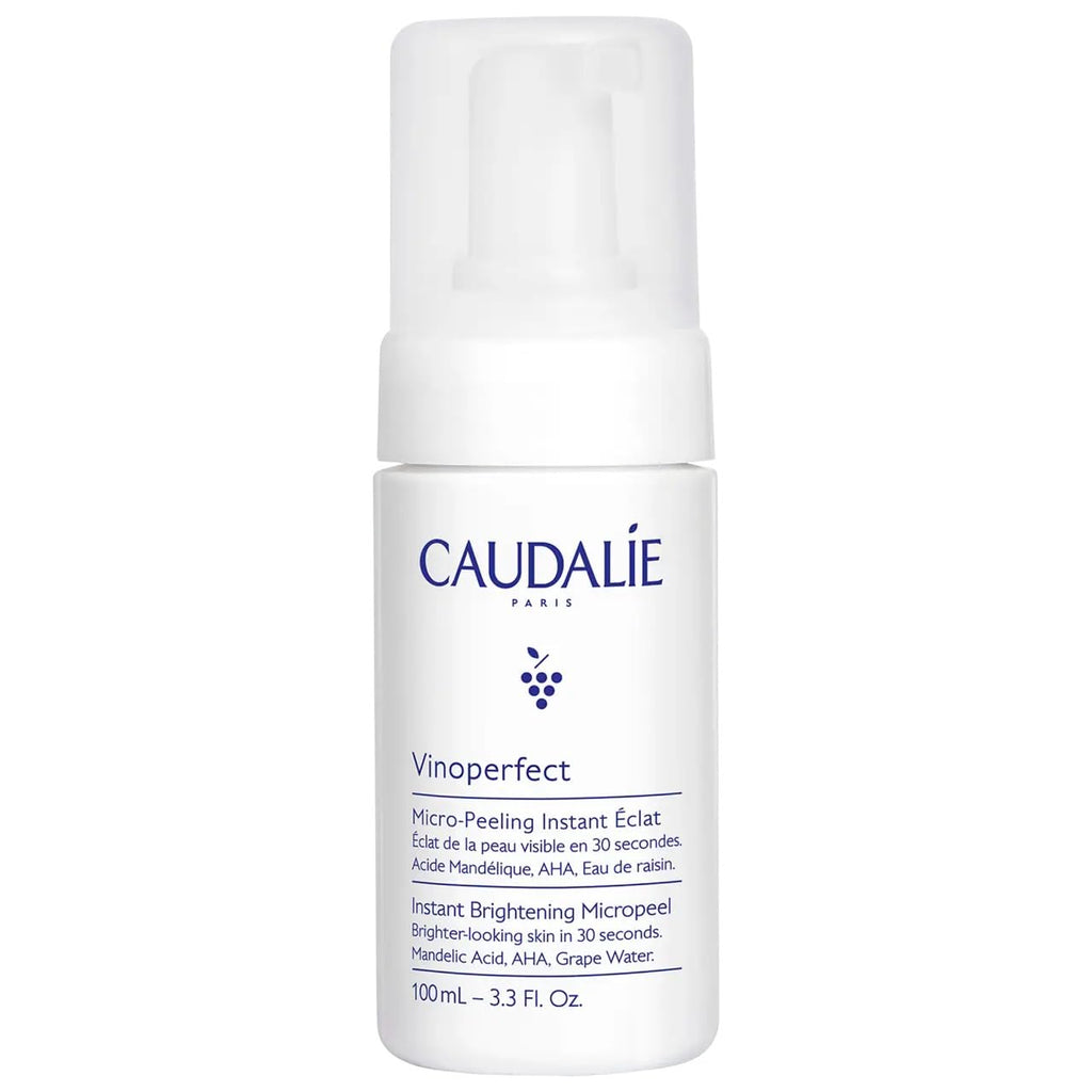Caudalie Vinoperfect Instant Brightening Mandelic Micropeel Foam Cleanser – 100 mL