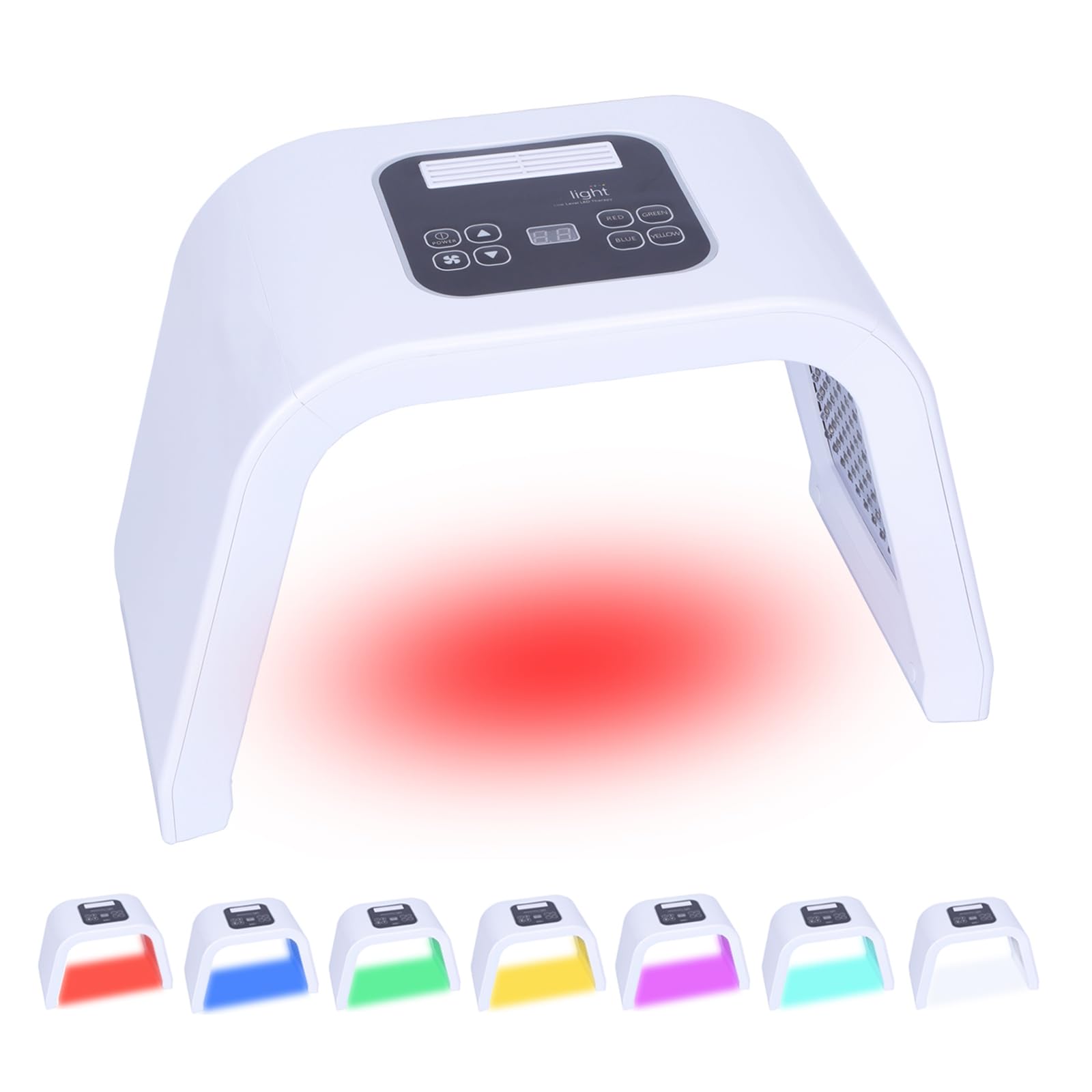Caweiya 7 Color LED Face Mask | Home Skin Care Light Therapy