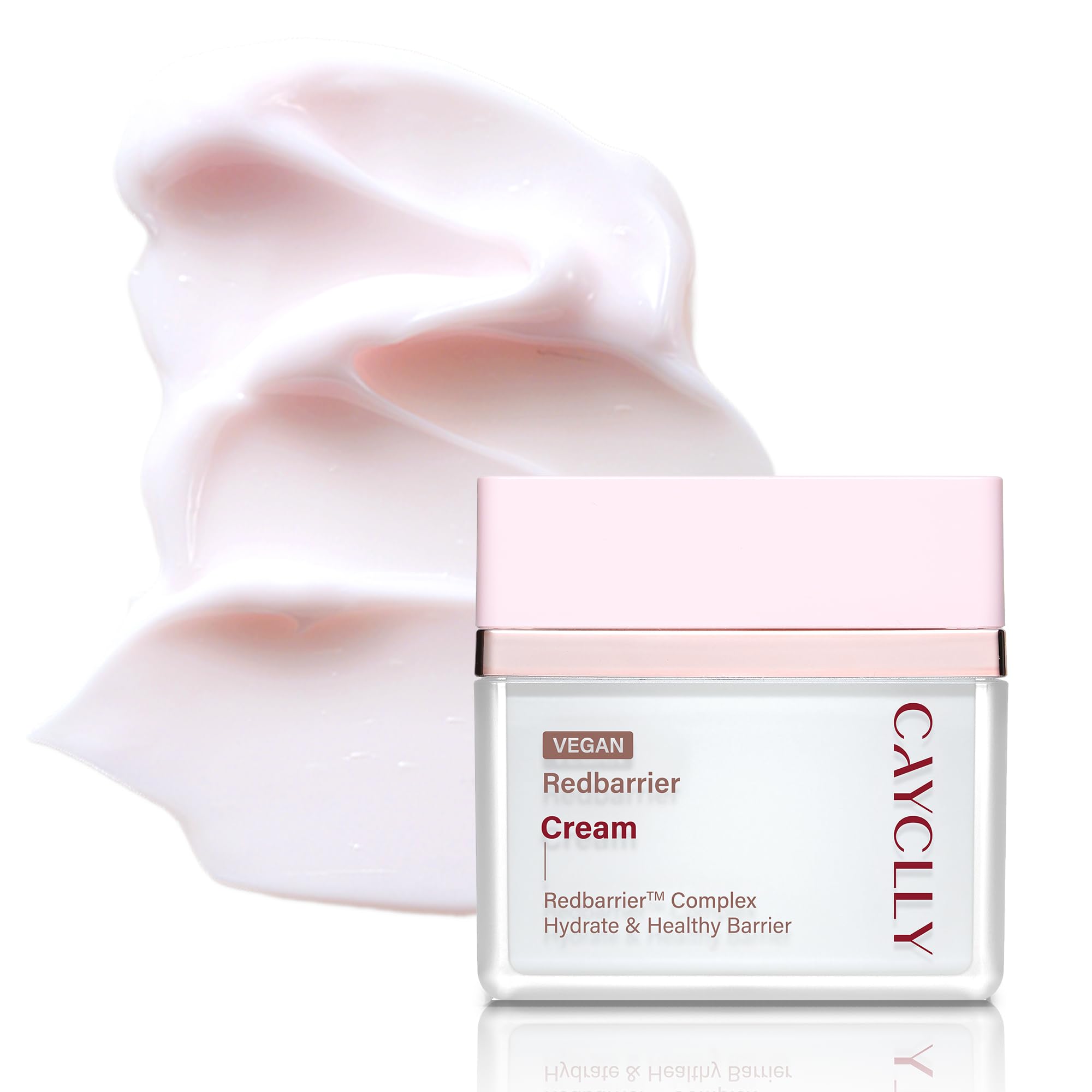 CAYCLLY Redbarrier Cream | Vegan Anti-Aging Moisturizer with Peptides & Ceramides