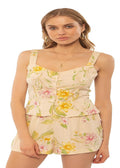 Amuse Society Siva Tank woven blouse