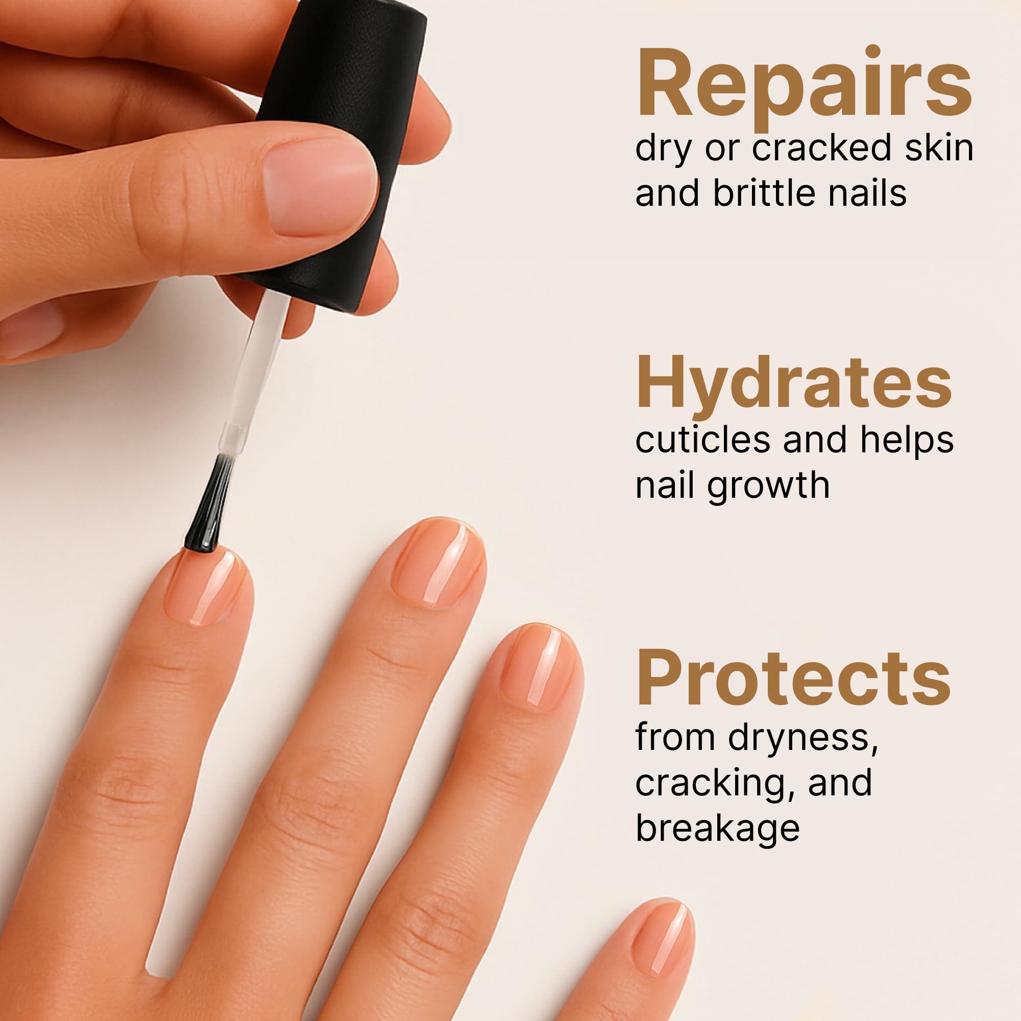C CARE Cuticle Oil for Nails – Milk & Honey Overnight Nourishment