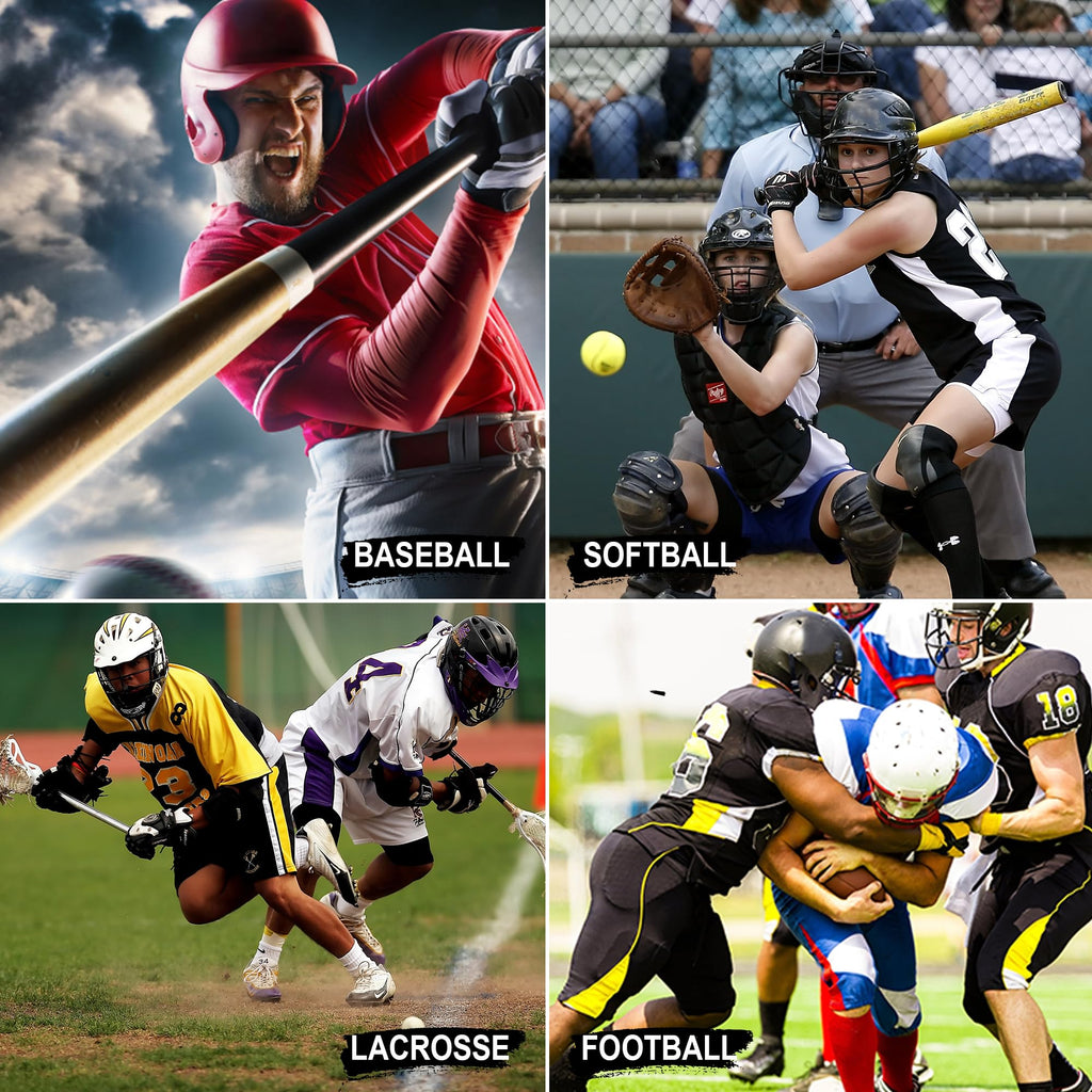 CCbeauty 2 Pack Eye Black Sticks – Sweatproof Eyeblack for Baseball & Football