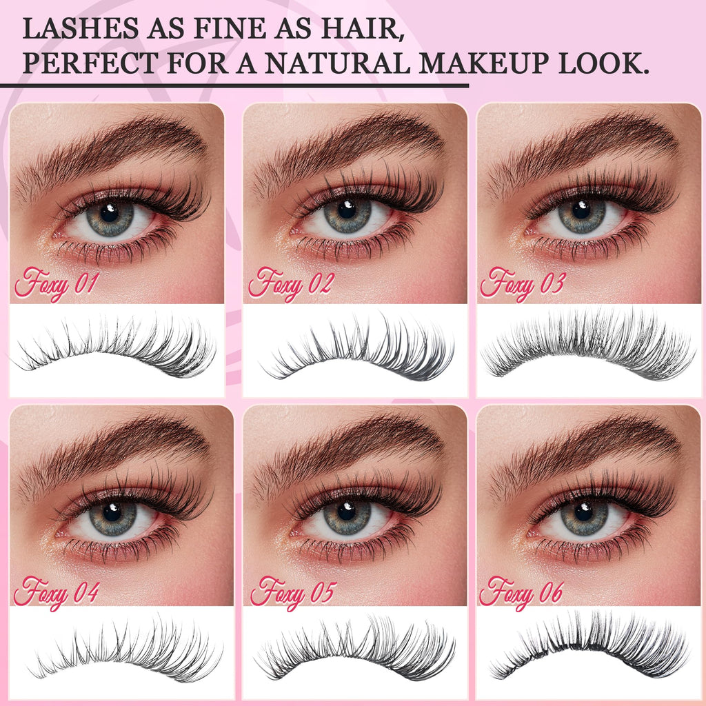 CCODDY Nova Lash Clusters Kit 360 Pcs – Natural Look, 8-16mm DIY Lash Extensions