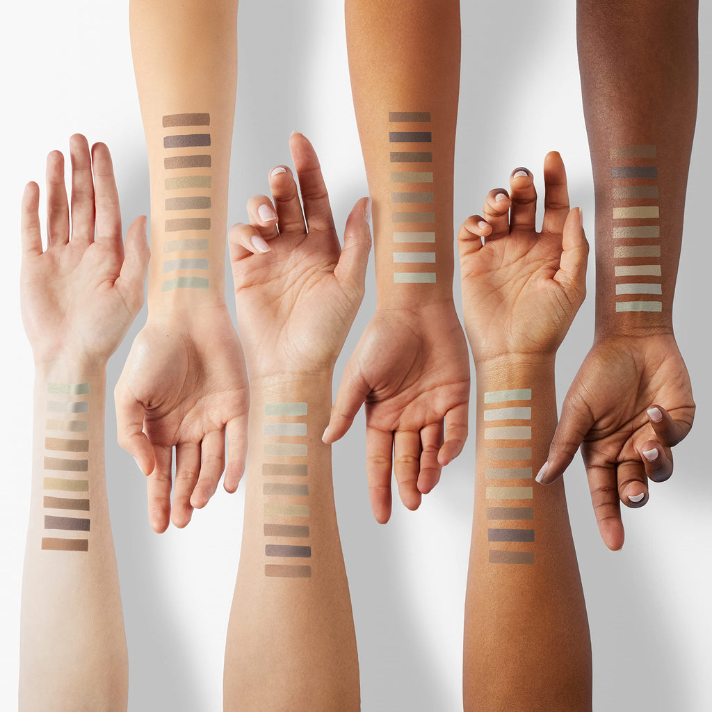 Ccolor Cosmetics - Matte Natural 9-Color Eyeshadow Palette | Neutral Matte Finish, Long-Wearing Pigment