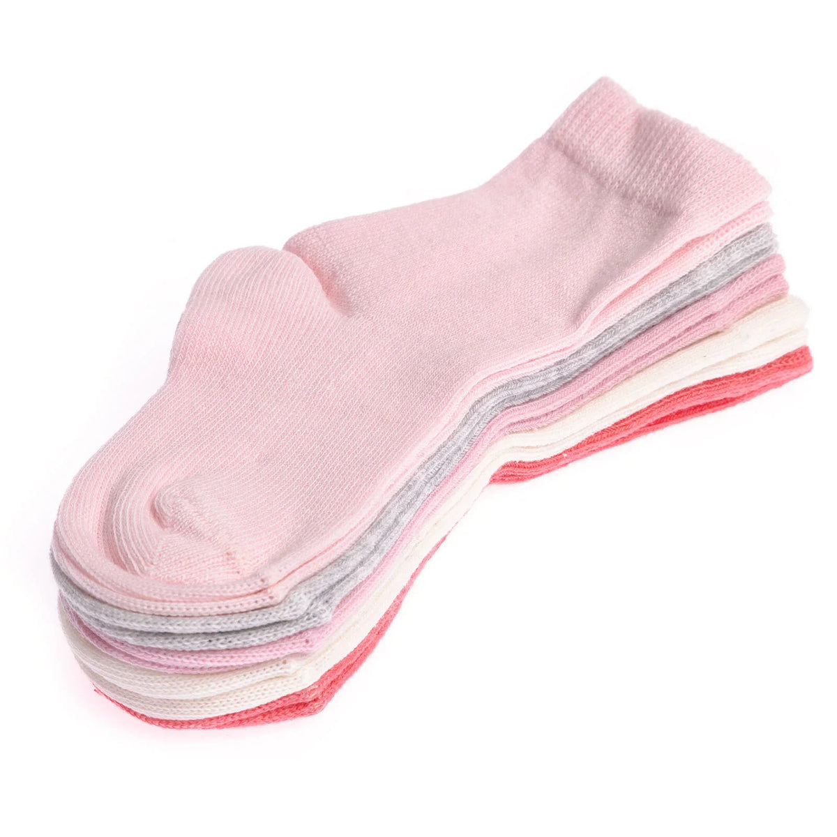 HelloBaby 5 Pack Ankle Baby Socks (Newborn to 4-5 Years)
