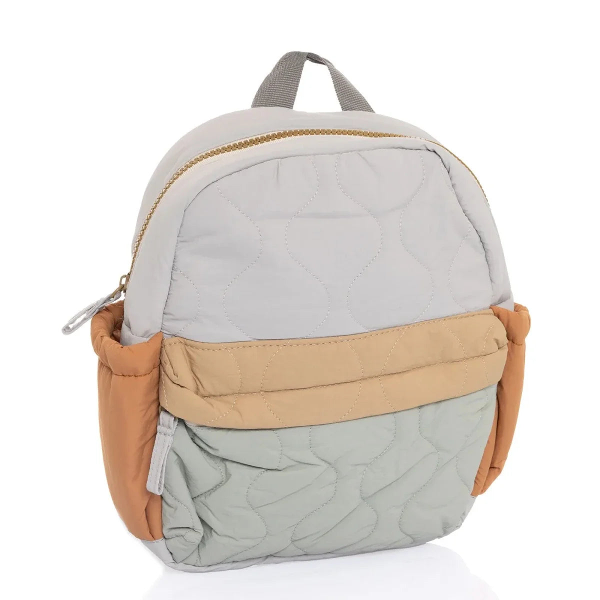 HelloBaby Wave Stitch Plush Kids Bag (One Size) - Mixcolor Printed