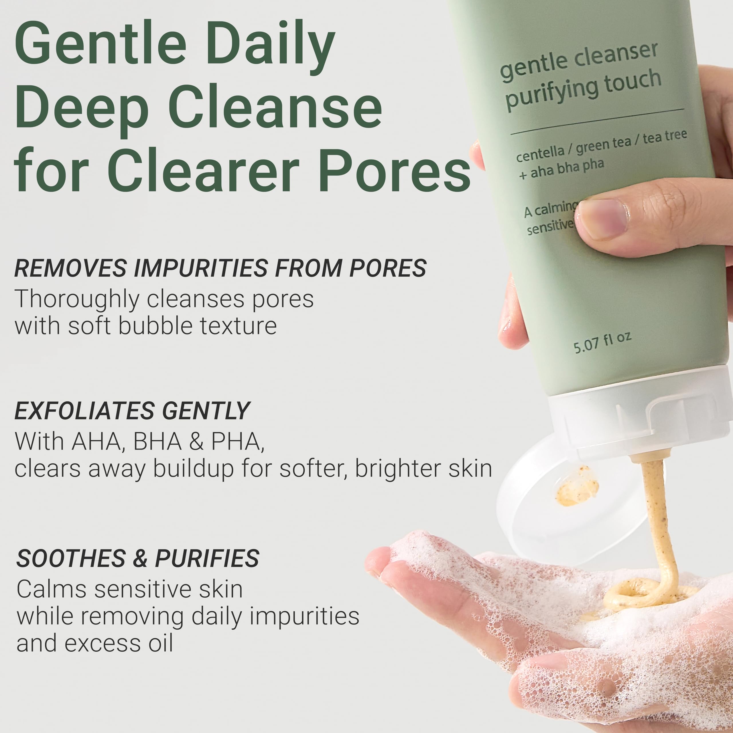 CELDYQUE Korean Double Cleanse Duo – Oil Cleanser + Gentle Foam Wash for Sensitive Skin