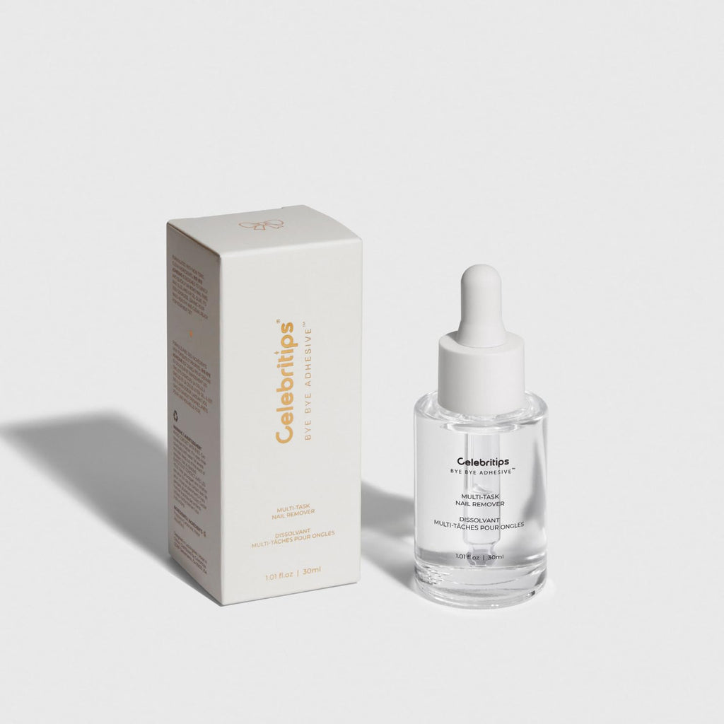 Celebritips Bye Bye Adhesive™ Nail Remover – Odorless, Non-Toxic, Gentle | 30ml