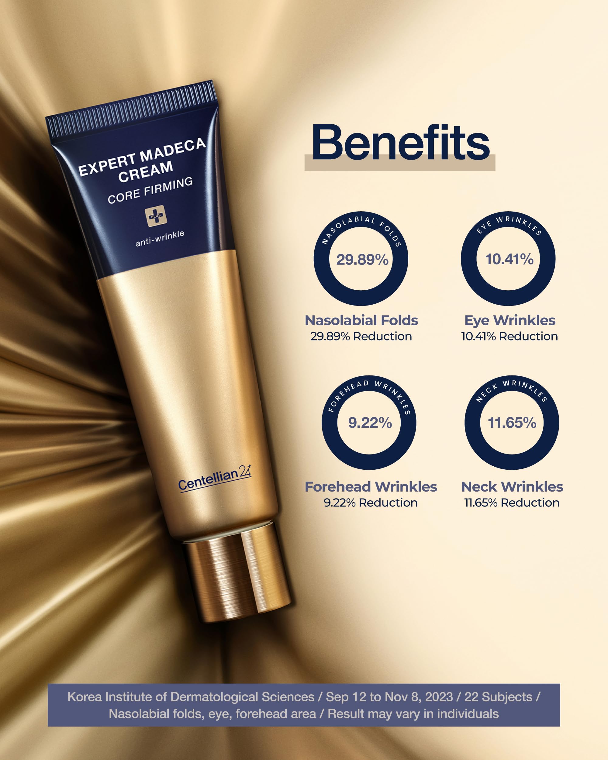 CENTELLIAN 24 Expert Cream – Core Firming Moisturizer for Sagging Skin (1.69 fl oz)