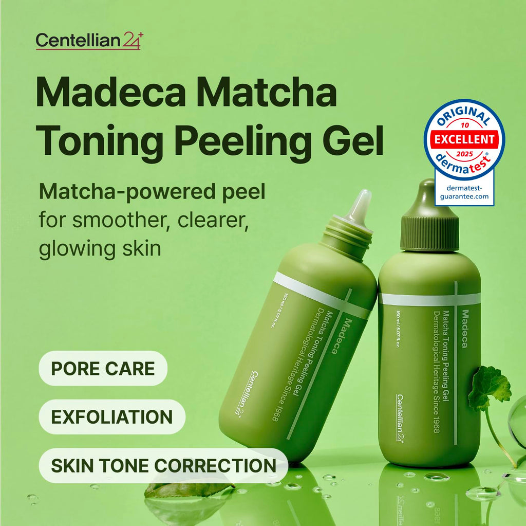 CENTELLIAN 24 Madeca Matcha Peeling Gel – Gentle Exfoliator for Face & Body (150ml)