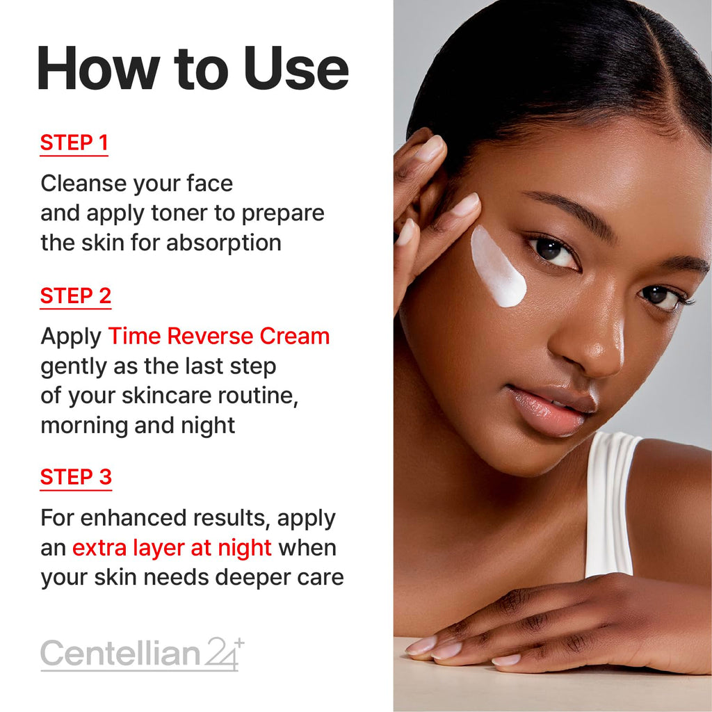 CENTELLIAN 24 Madeca Cream Time Reverse — 2x50ml Fast-Absorbing Nourishing Cream