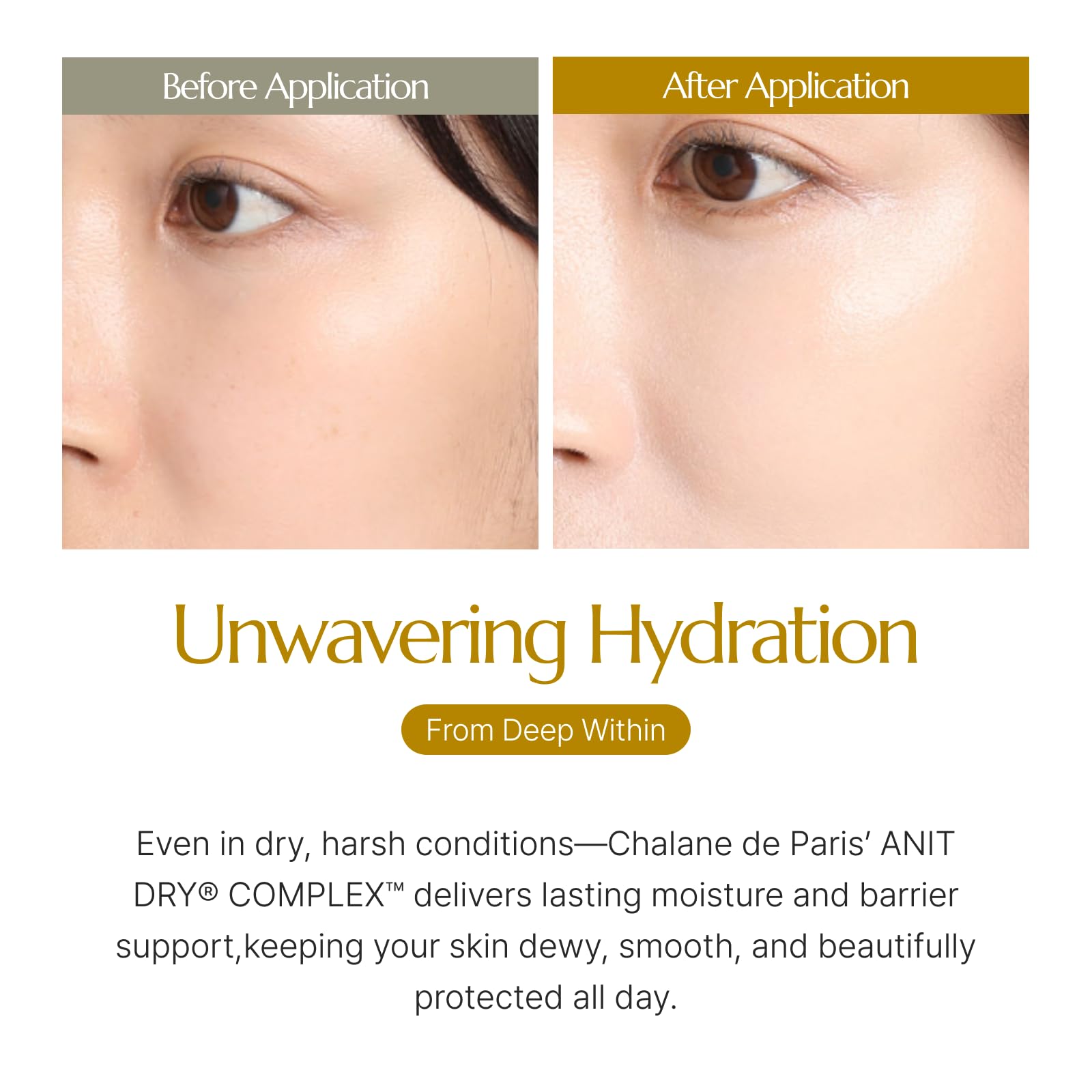 [CHALLANS de PARIS] Aqua EX Cushion – Dewy Glow Foundation, Hydration & Buildable Coverage, Lightweight Cream Texture, 23 Natural Beige