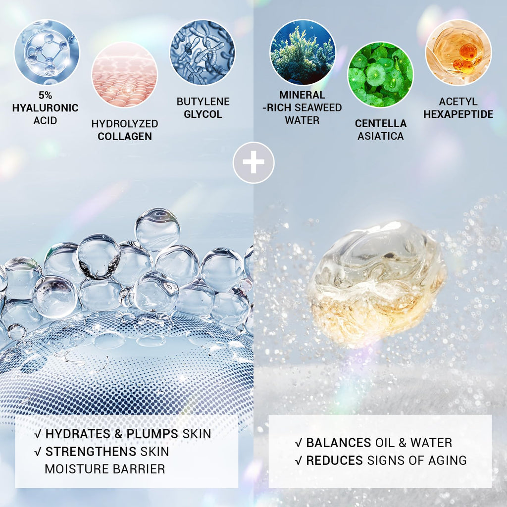 CHANGARLOAD Ultra Hydrating Set: 5% Hyaluronic Acid + Emergency Repair Oil Serum for Sensitive, Dry & Damaged Skin